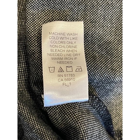 Maurices Womens Sheath Dress Polka Dots Pockets Front Round Neck Black White XL - Picture 9 of 9